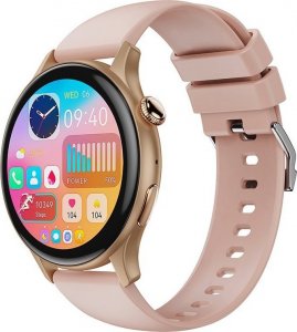 Smartwatch XO XO smartwatch J6 Amoled różowo-złoty 1