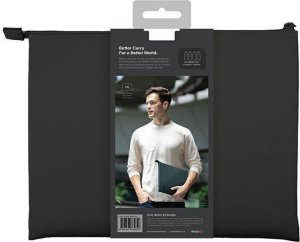 Etui Uniq UNIQ etui Lyon laptop Sleeve 16" czarny/midnight black Waterproof RPET 11