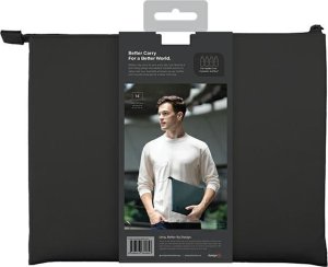 Etui Uniq UNIQ etui Lyon laptop Sleeve 16" czarny/midnight black Waterproof RPET 4