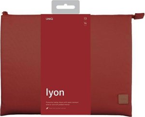 Etui Uniq UNIQ etui Lyon laptop Sleeve 14" czerwony/brick red Waterproof RPET 10
