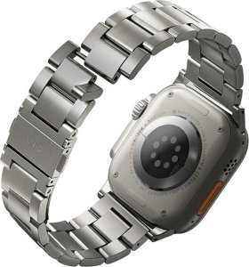 Uniq UNIQ pasek Osta Apple Watch 42/44/45/ 49mm Series 1/2/3/4/5/6/7/8/9/SE/SE2/Ultra/Ultra 2 Stainless Steel srebrny/titanium silver 2