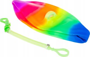 Hipo Piłka tęczowa na sprężynce 21cm 720547 44221 6