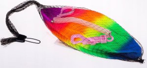 Hipo Piłka tęczowa na sprężynce 21cm 720547 44221 10