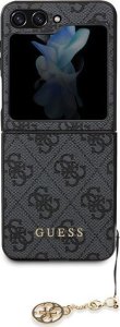Guess Etui GUHCZF5GF4GGR Samsung Galaxy Z Flip 5 hardcase 4G Charms Collection szary 2