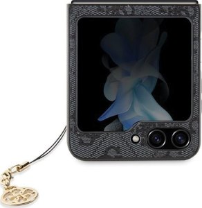 Guess Etui GUHCZF5GF4GGR Samsung Galaxy Z Flip 5 hardcase 4G Charms Collection szary 3