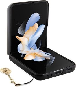 Guess Etui GUHCZF5GF4GGR Samsung Galaxy Z Flip 5 hardcase 4G Charms Collection szary 4