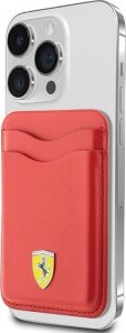 Ferrari Ferrari Wallet Card Slot FEWCMRSIR czerwony/red MagSafe Leather 2023 Collection NoSize 1