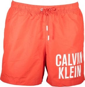 Calvin Klein CALVIN KLEIN CZĘŚĆ DO STROJU KĄPIELOWEGO POD MĘŻCZYZNĄ CZERWONĄ M 1