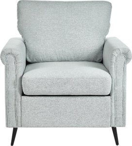 Beliani Fotel jasnoszary VIETAS 2