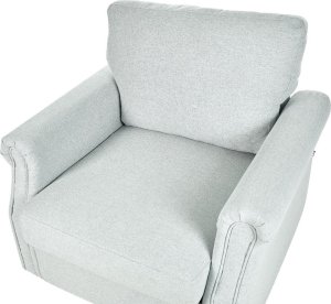 Beliani Fotel jasnoszary VIETAS 4