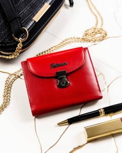 Peterson skórzany portfel damski i brelok - NoSize 2