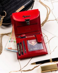 Peterson skórzany portfel damski i brelok - NoSize 4