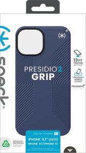 Speck Speck Presidio2 Grip - Etui iPhone 15 / iPhone 14 / iPhone 13 (Coastal Blue / Dustgrey / White) 12