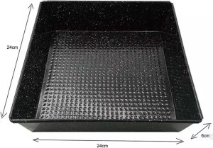 KingHoff BLACHA FORMA DO CIASTA 24x24 cm KINGHOFF KH-1774 4