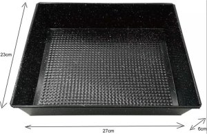 KingHoff BLACHA FORMA DO CIASTA 23x27 cm KINGHOFF KH-1775 4