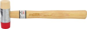 AWTools AWTOOLS MŁOTEK BLACHARSKI TRZONEK DREWNIANY 315mm 340g BLACK LINE 1