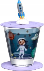 Leonardo Szklanka z pokrywą i spodkiem 215ml kosmos BAMBINI AVVENTURA - Leonardo 1