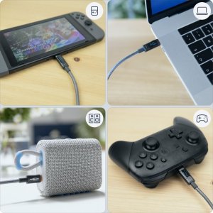 Kabel USB Ansmann Ansmann USB-C/USB-C Cable 120cm > 140 Watt Power Del.  1700-0176 2