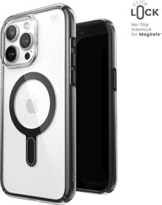 Speck Speck Presidio Perfect-Clear ClickLock & Magsafe - Etui iPhone 15 Pro Max (Clear / Frosted Black / Slate Grey) 1