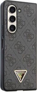 Guess GUHCZFD5P4TDPK F946 Z Fold5 czarny/black hardcase Leather 4G Diamond Triangle 16