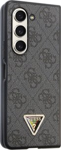 Guess GUHCZFD5P4TDPK F946 Z Fold5 czarny/black hardcase Leather 4G Diamond Triangle 5