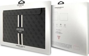 Etui Guess Etui Guess Sleeve GUCS16P4RPSK 16 cali czarny/black 4G Printed Stripes 10