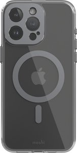 Moshi Moshi iGlaze MagSafe - Etui iPhone 15 Pro Max (Meteorite Gray) 1