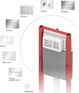 Stelaż Tece TECEbase - Stelaż WC ze spłuczką Base 320,wysokość montażowa 1120 mm 6