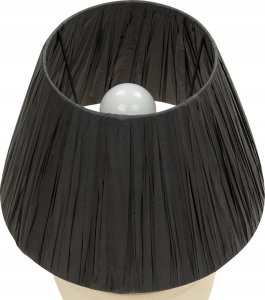 Lampa stołowa Beliani Lampa stołowa ceramiczna beżowa TIGRE 3