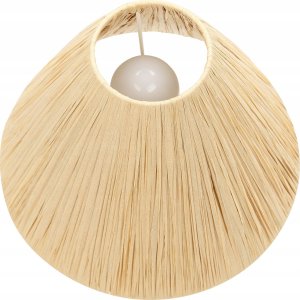 Lampa stołowa Beliani Lampa stołowa ceramiczna biała BARBAS 8