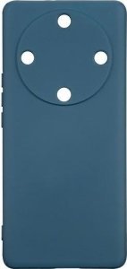 Beline Beline Etui Silicone Honor Magic5 Lite niebieski/blue 2