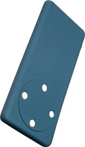 Beline Beline Etui Silicone Honor Magic5 Lite niebieski/blue 3