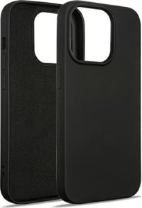 Beline Beline Etui Silicone iPhone 15 Pro 6,1" czarny/black 1