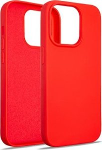 Beline Beline Etui Silicone iPhone 15 Pro 6,1" czerwony/red 1