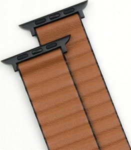 Beline pasek Apple Watch Magnetic Pro 42/44/45/49mm czarno/brązowy czarny/brązowy box 2