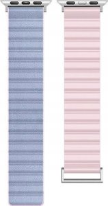 Beline pasek Apple Watch Magnetic Pro 42/44/45/49mm różowo/błękitny różowy/sierra box 2