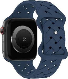 Beline Beline pasek Apple Watch Silicone Woven 38/40/41mm niebieski /deep blue box 1