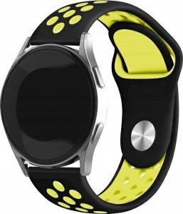 Beline Beline pasek Watch 20mm Sport Silicone czarno-żółty black/yellow box 1