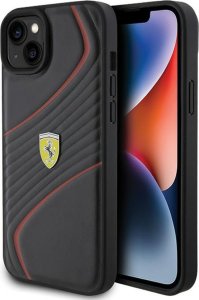 Ferrari Ferrari FEHCP15MPTWK iPhone 15 Plus / 14 Plus 6.7" czarny/black hardcase Twist Metal Logo 1