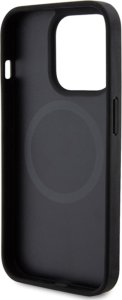 Ferrari FEHMP15LPTEK iPhone 15 Pro 6.1" czarny/black hardcase Carbon Metal Logo MagSafe 23