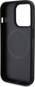 Ferrari FEHMP15LPTEK iPhone 15 Pro 6.1" czarny/black hardcase Carbon Metal Logo MagSafe 7