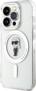 Karl Lagerfeld Karl Lagerfeld KLHMP15LHFCKNOT iPhone 15 Pro 6.1" transparent hardcase IML Ikonik MagSafe 2