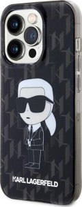 Karl Lagerfeld Karl Lagerfeld KLHCP15XHNKMKLK iPhone 15 Pro Max 6.7" czarny/black hardcase Monogram Ikonik 2