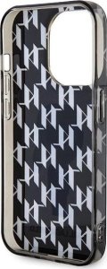Karl Lagerfeld Karl Lagerfeld KLHCP15XHNKMKLK iPhone 15 Pro Max 6.7" czarny/black hardcase Monogram Ikonik 7