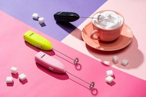 Spieniacz do mleka Mesko Czarny (MS 4493b) 7