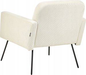 Beliani Fotel Kremowy NARKEN 2