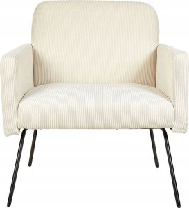 Beliani Fotel Kremowy NARKEN 7