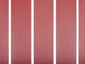 Beliani Krzesło ogrodowe MDF Czerwony ADIRONDACK 5