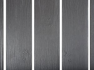 Beliani Krzesło ogrodowe MDF Ciemnoszary ADIRONDACK 5