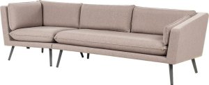 Beliani Sofa ogrodowa 3-osobowa lewostronna beżowa LORETELLO Lumarko! 1